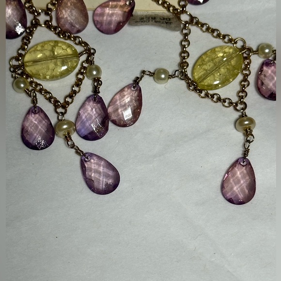 MONET Chandelier Earrings - Picture 4 of 5